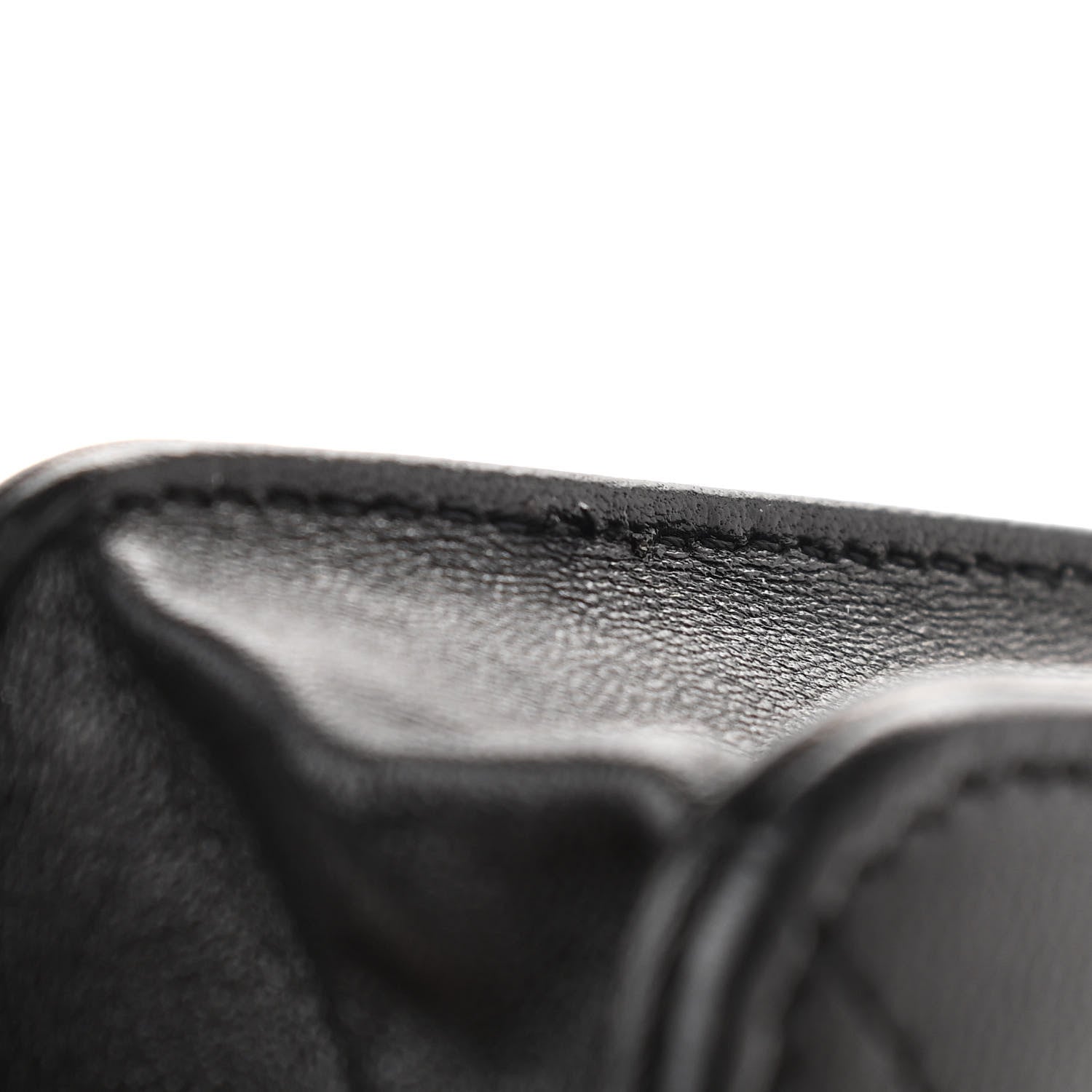 Chanel Lambskin Quilted Boy Wallet On Chain WOC Black 14 of 15