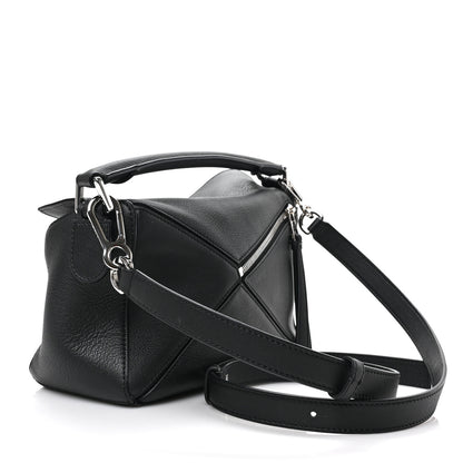 Loewe Calfskin Small Puzzle Bag Black 3 of 9