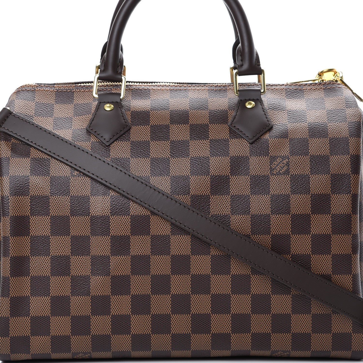 Louis Vuitton Damier Ebene Speedy Bandouliere 30 8 of 10