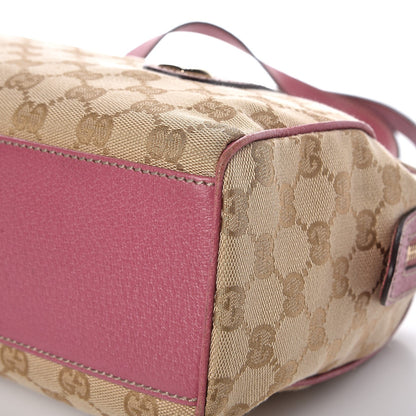 Gucci Monogram Small Charmy Boston Pink 14 of 16