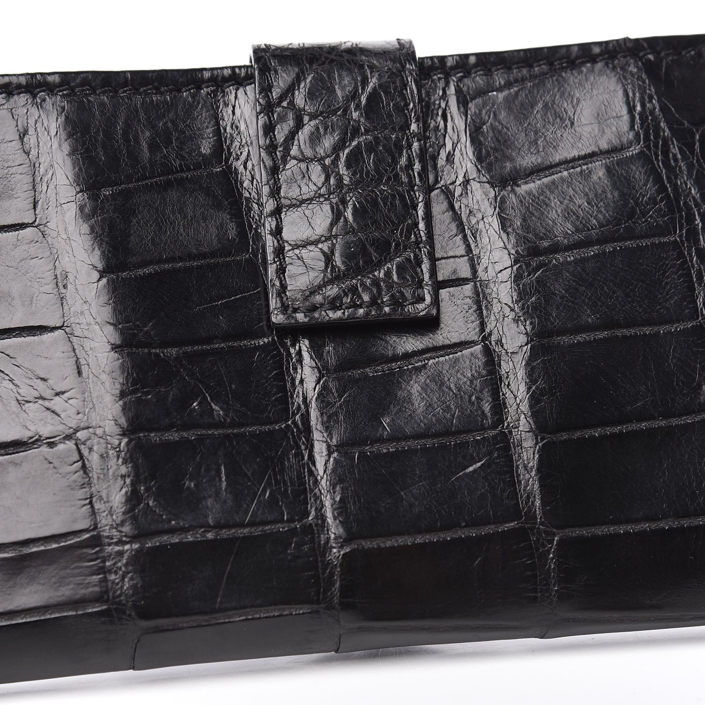 Alligator Continental Wallet Black