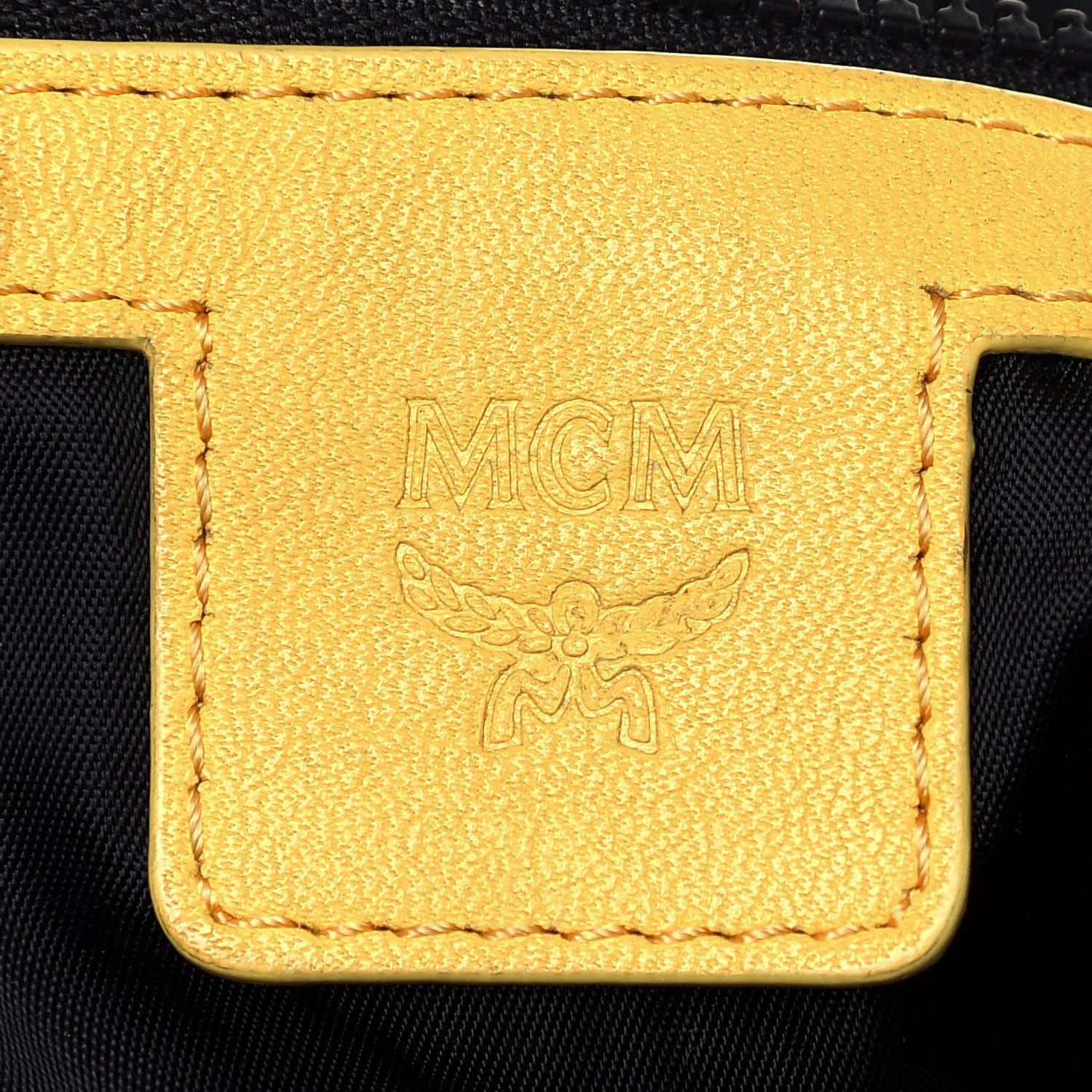 MCM Calfskin Backpack Black 5 of 18