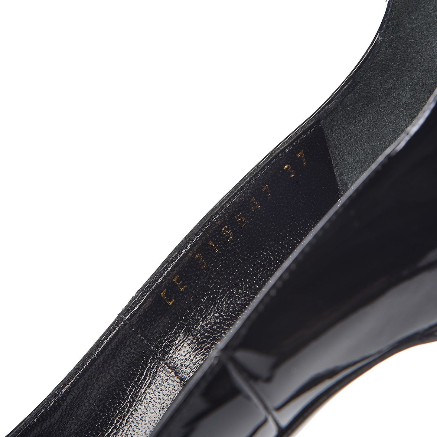 Patent Paris 110 Escarpin Thorn Pumps 37 Black