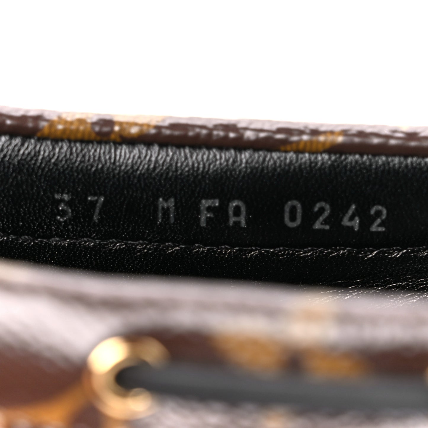 Patent Reverse Monogram Gloria Loafers 37