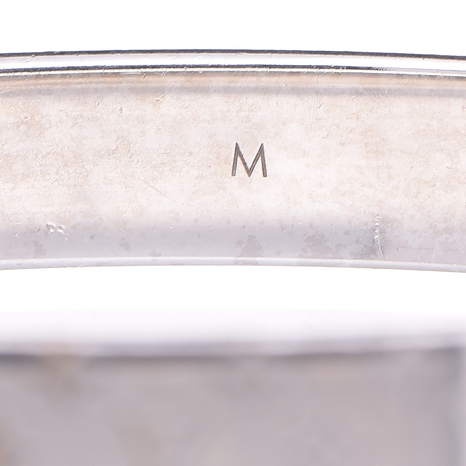 Louis Vuitton Palladium Monogram Nanogram Cuff M 3 of 6