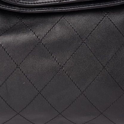 Chanel Lambskin Stitched Medium Ultimate Soft Tote Black 8 of 11