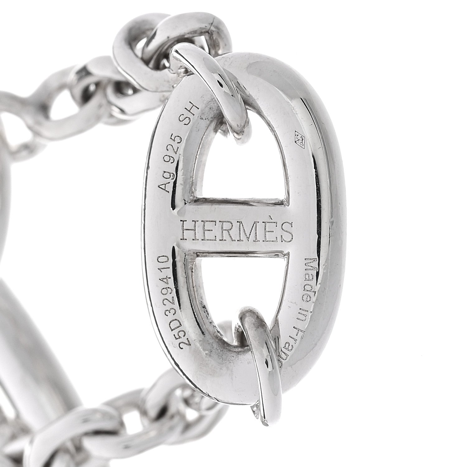 Hermes Sterling Silver Farandole Bracelet SH 3 of 4