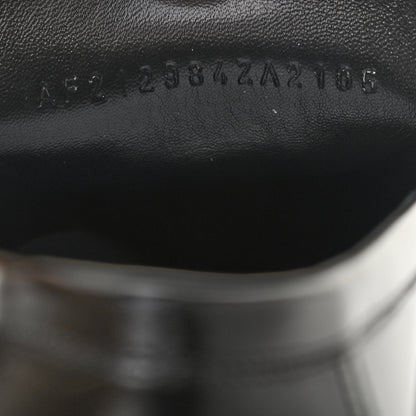 Hermes Goatskin Mens Paris Loafers 42.5 Black 8 of 11