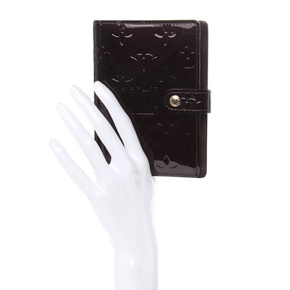 Louis Vuitton Vernis Small Ring Agenda Cover Amarante 2 of 9