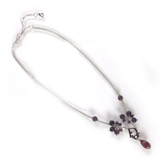 Christian Dior Pearl Dior Charm Necklace 1 of 5