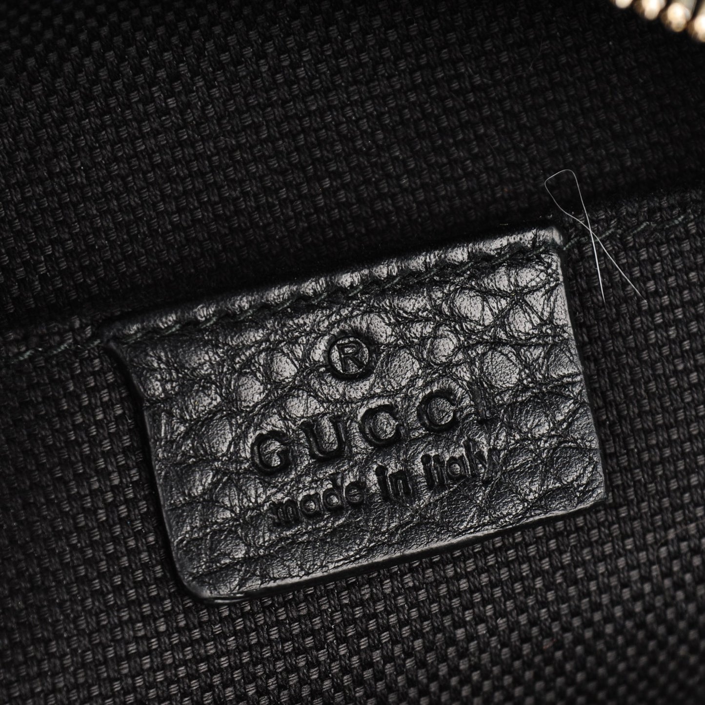 Python Small Soho Disco Bag Black