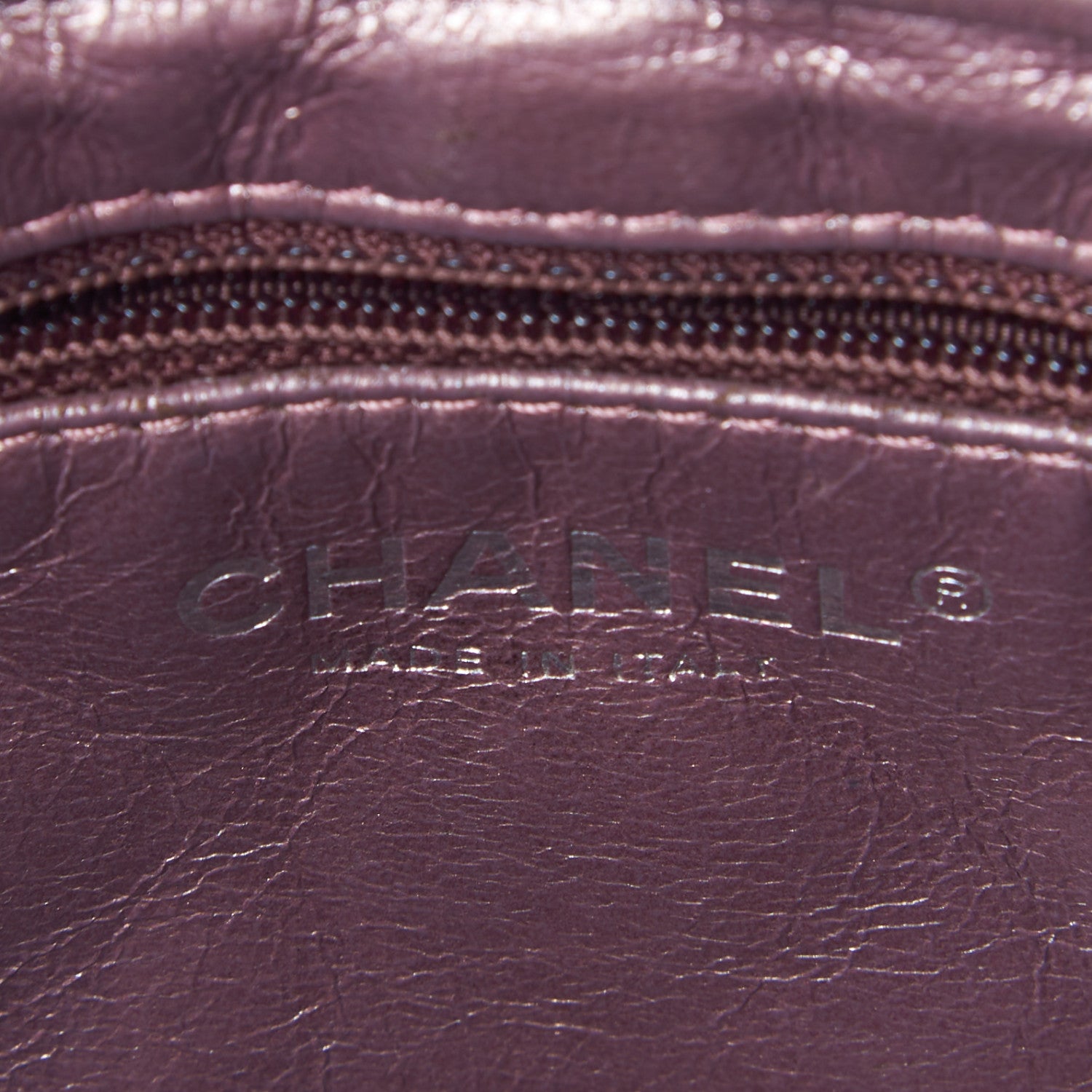 Chanel Metallic Aged Calfskin Quilted Medium Reissue Camera Case Pink 7 of 8