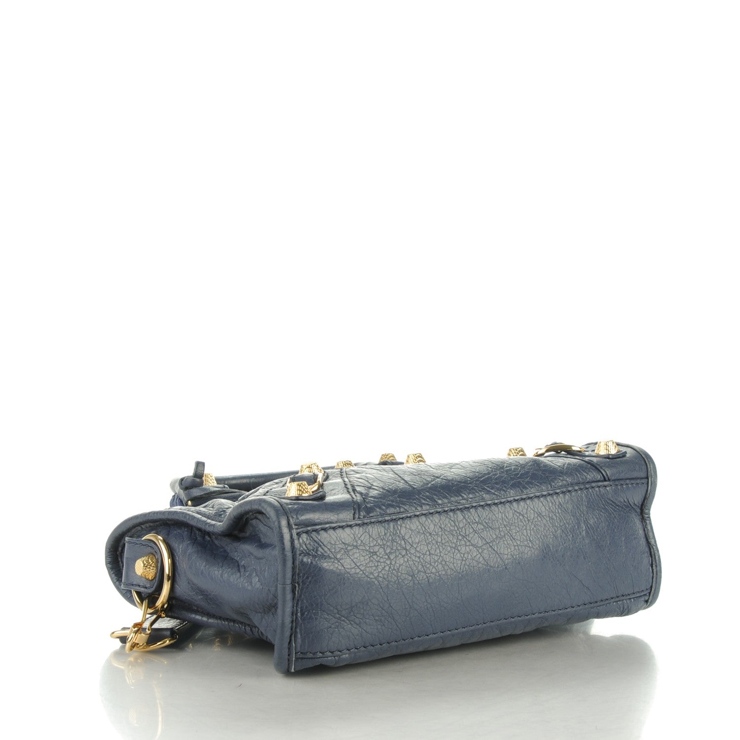 Balenciaga Agneau Giant 12 Gold Hardware Mini City Gris Chartreux 4 of 7