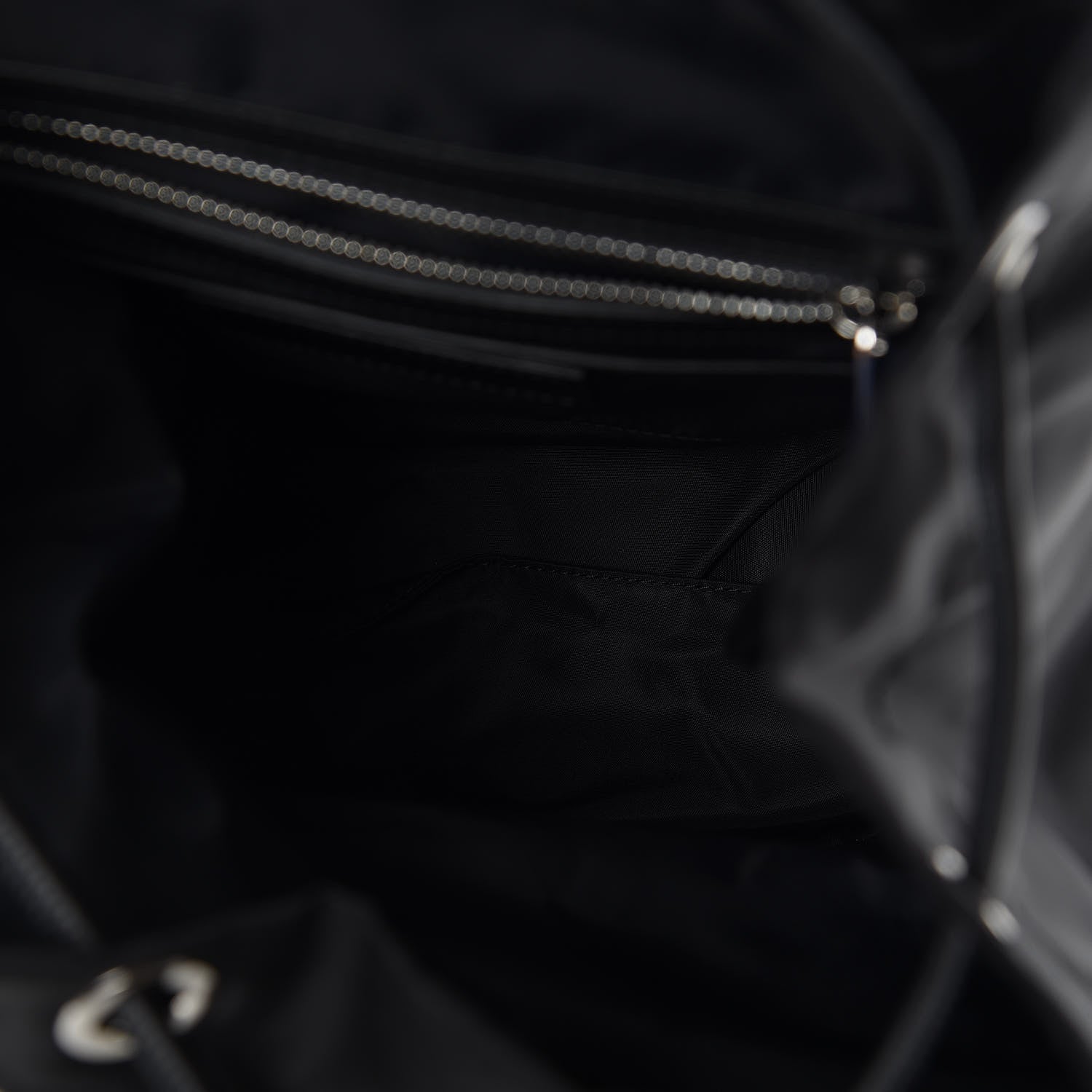 Burberry Nylon Logo Print Medium Rucksack Backpack Black 6 of 10