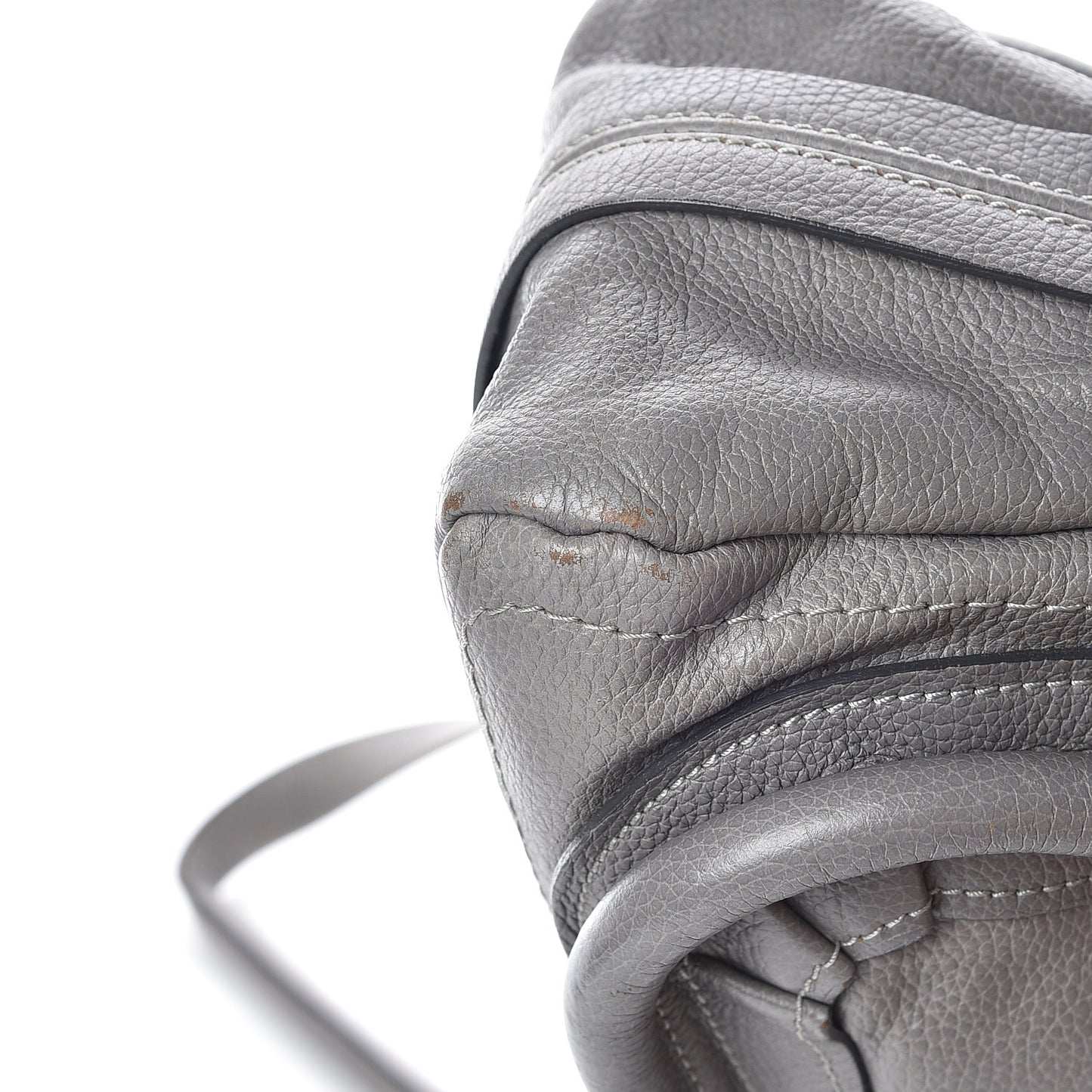 Calfskin Small Paraty Cashmere Grey