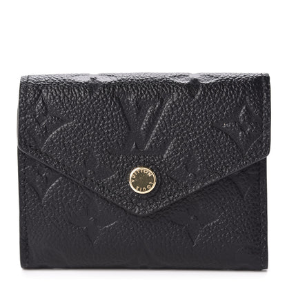 Louis Vuitton Empreinte Zoe Wallet Black 1 of 10