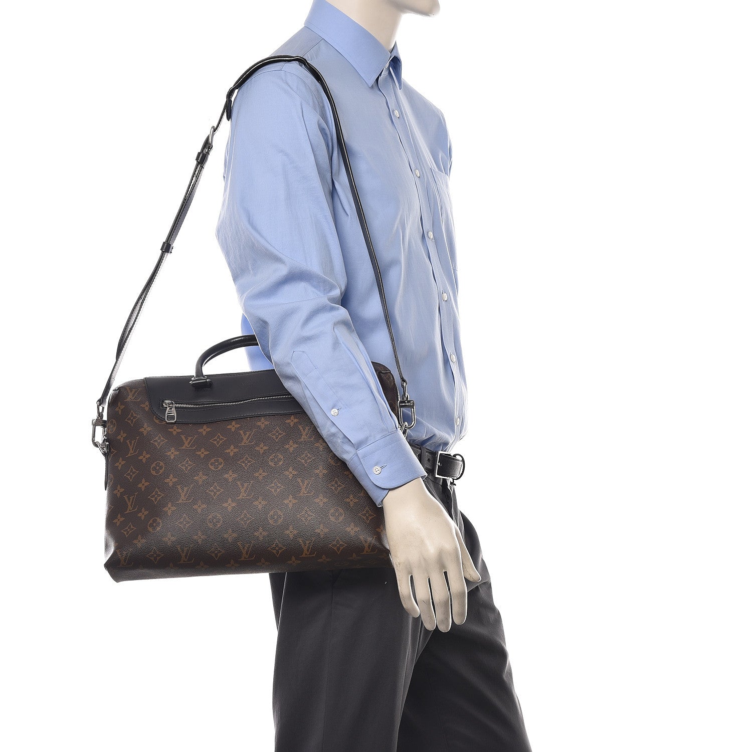 Louis Vuitton Monogram Macassar Porte-Documents Jour 2 of 9