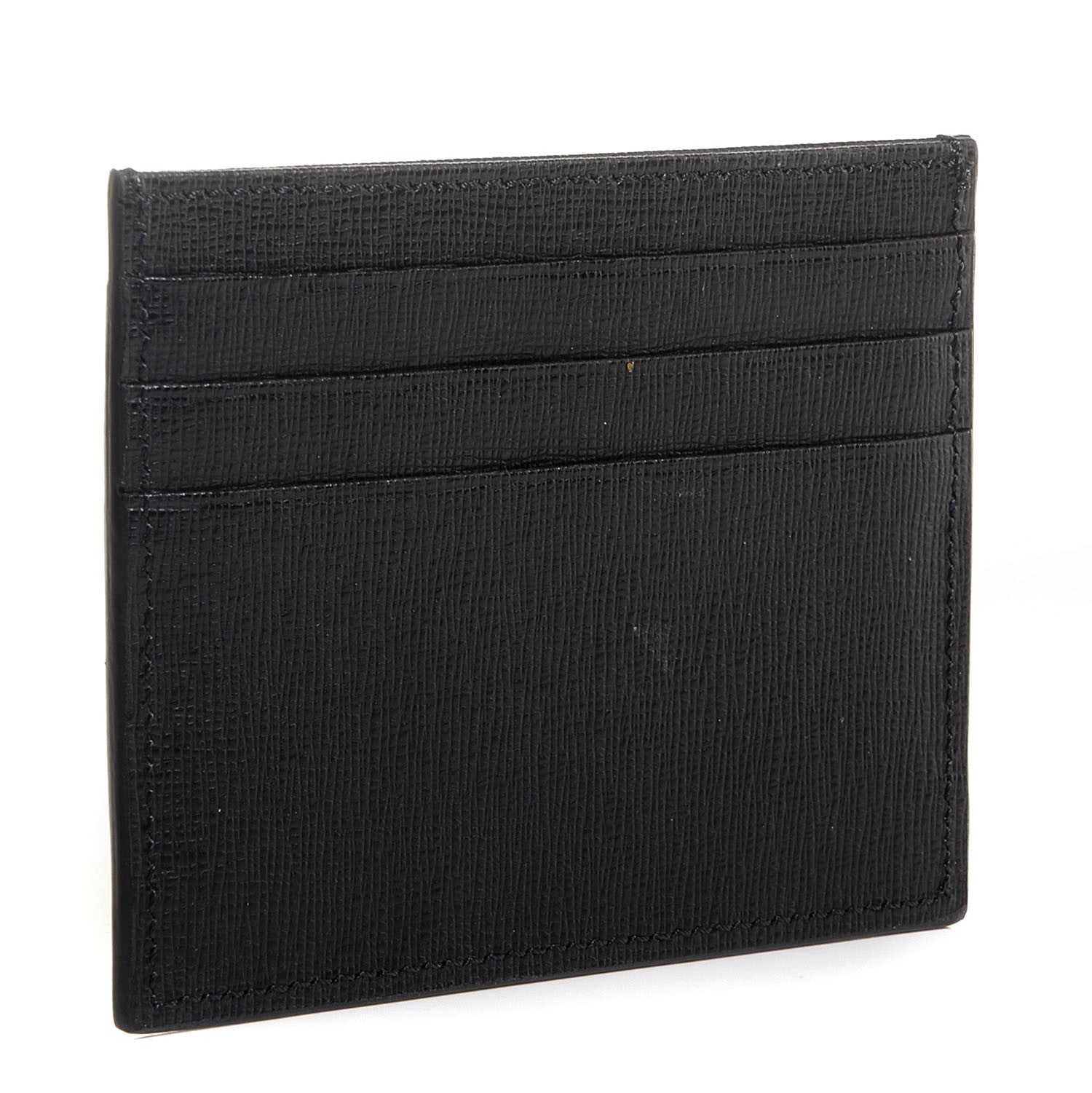 Fendi Vitello Elite Card Holder Black 6 of 11