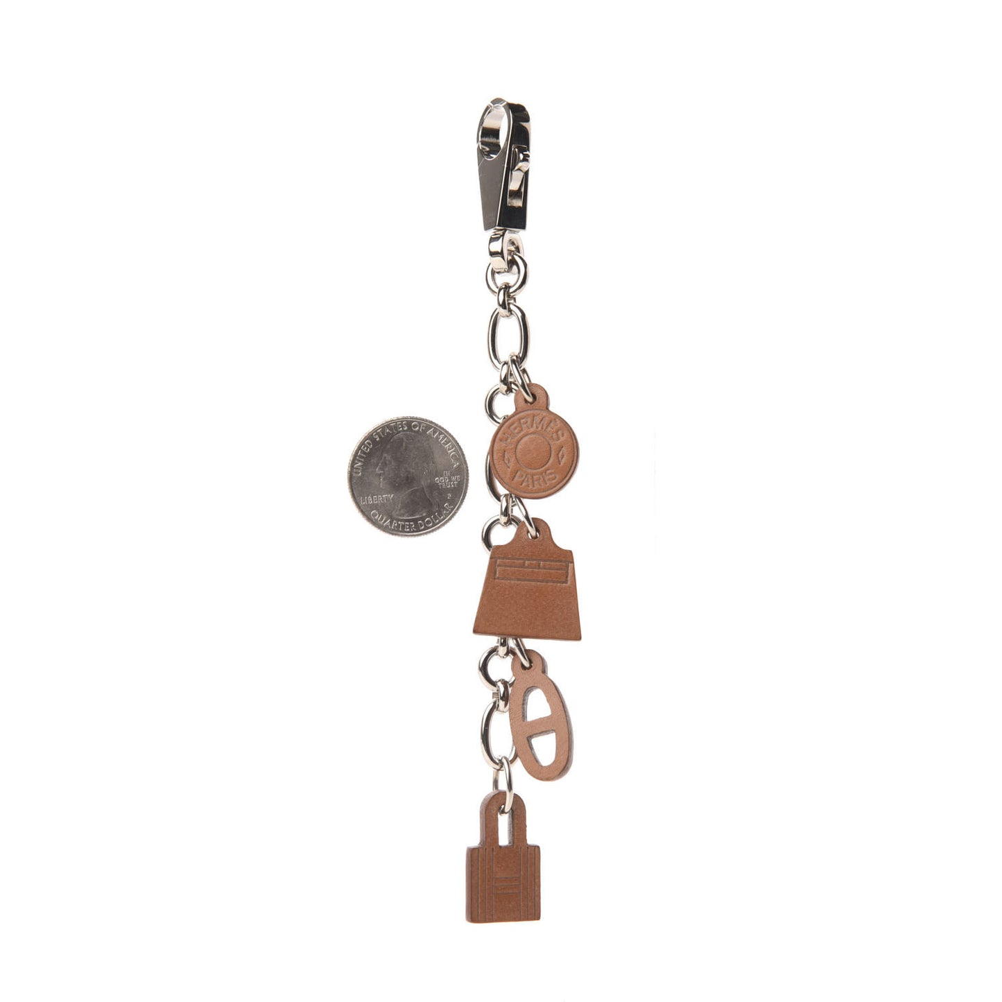 Barenia Breloque Olga Amulette Bag Charm Fauve