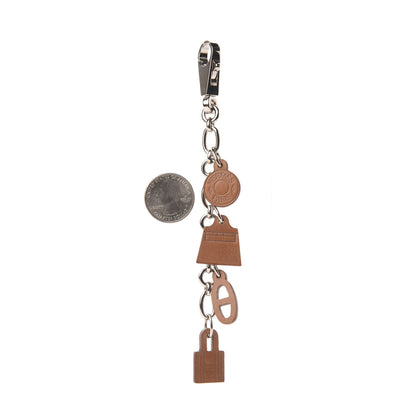 Hermes Barenia Breloque Olga Amulette Bag Charm Fauve 2 of 5