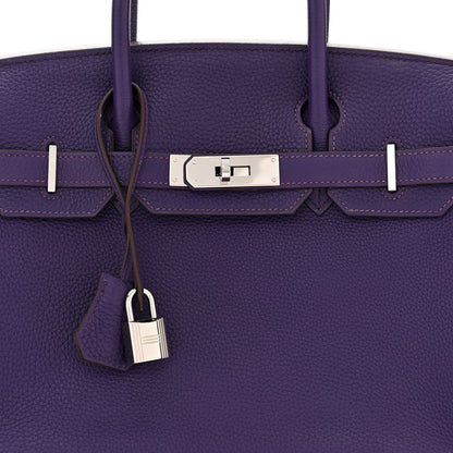 Hermes Togo Birkin 30 Iris 8 of 10