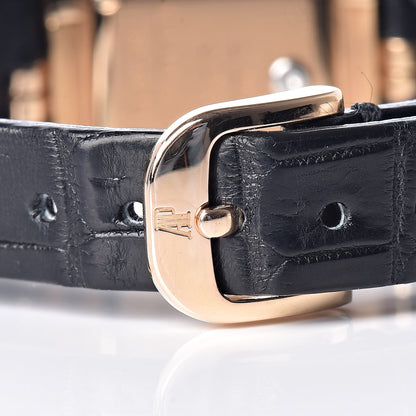 Audemars Piguet 18K Rose Gold Crocodile Diamond 14.5mm Charleston Quartz Watch 67028OR.Z Z.A002XX.0 1 6 of 8