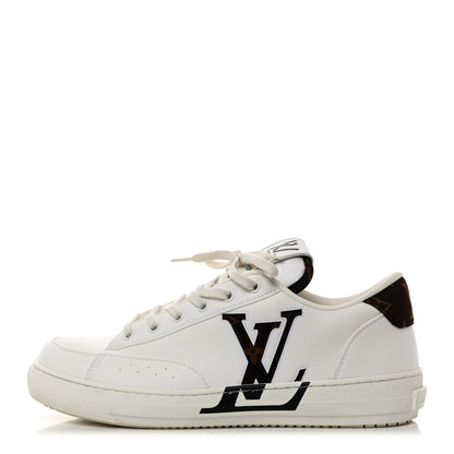 Louis Vuitton Charlie Sneakers 40 White Cacoa Brown 1 of 9