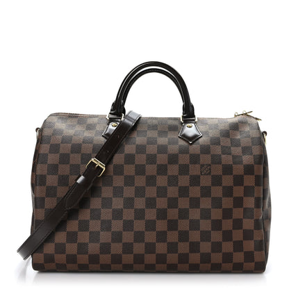 Louis Vuitton Damier Ebene Speedy Bandouliere 35 1 of 11