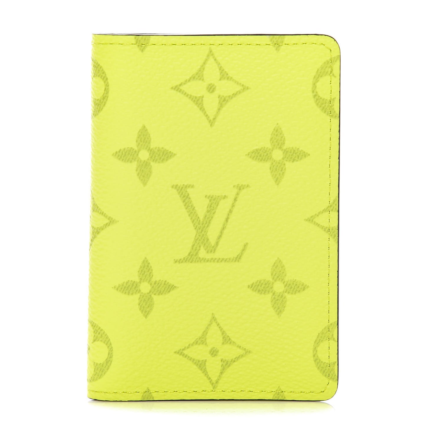Monogram Taiga Pocket Organizer Yellow