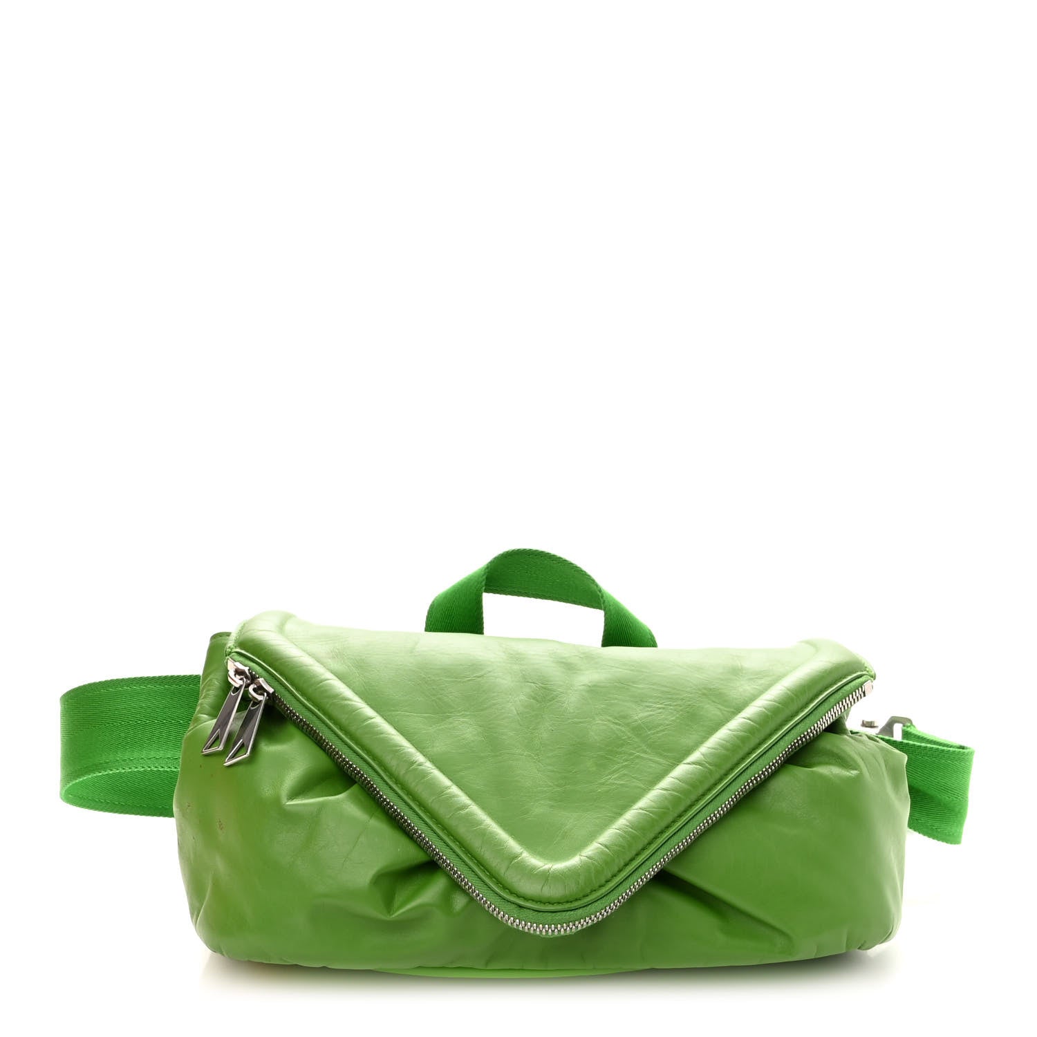 Bottega Veneta Nappa Beak Belt Bag Lawn 1 of 12