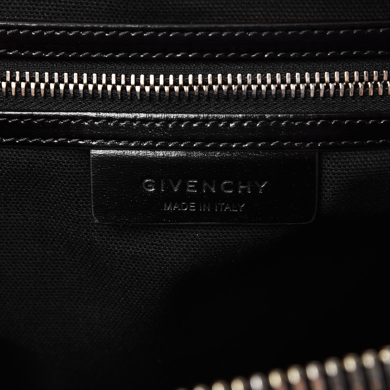 Givenchy Shiny Lord Calfskin Medium Antigona Black 6 of 7