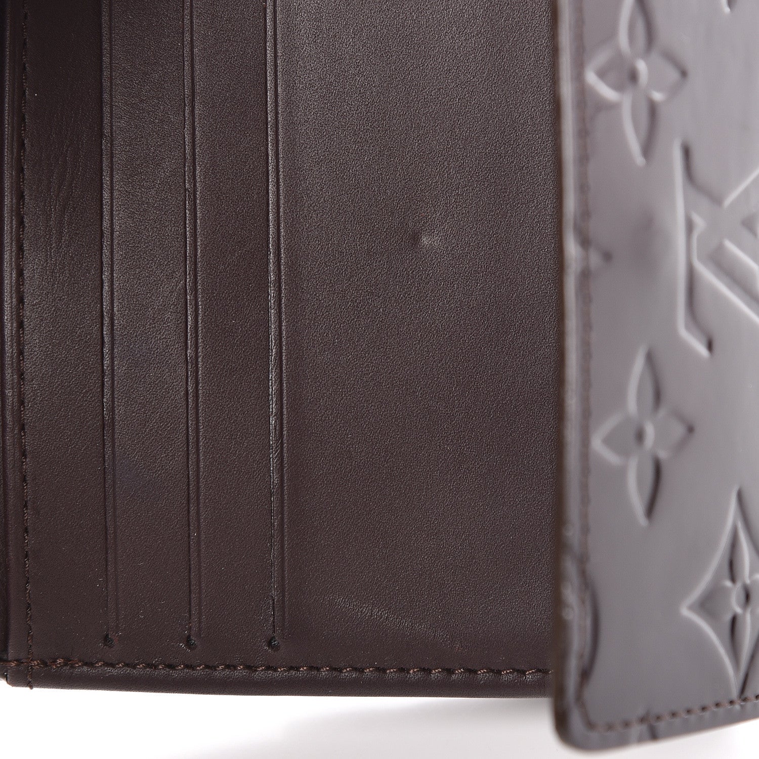 Louis Vuitton Vernis Elise Wallet Amarante 8 of 9