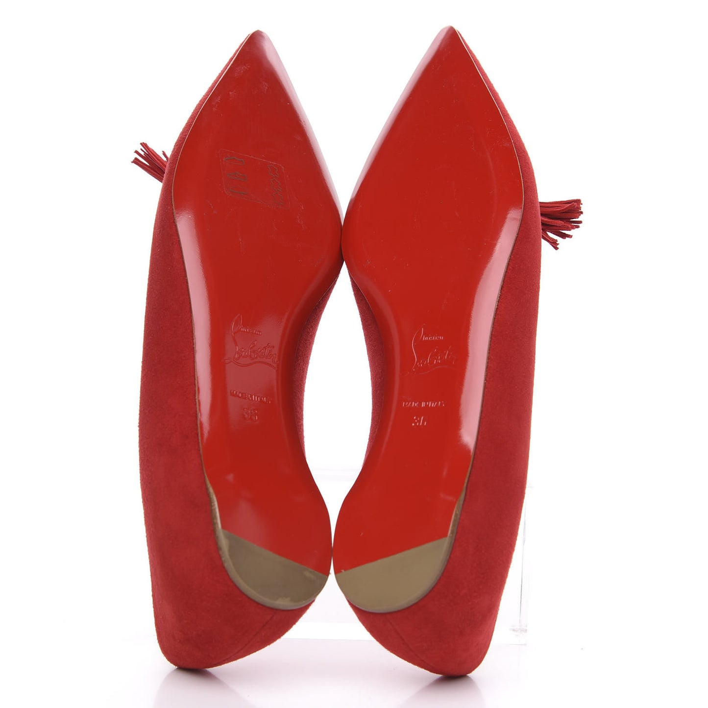 Veau Velours Gwalior Flats 36 Oeillet