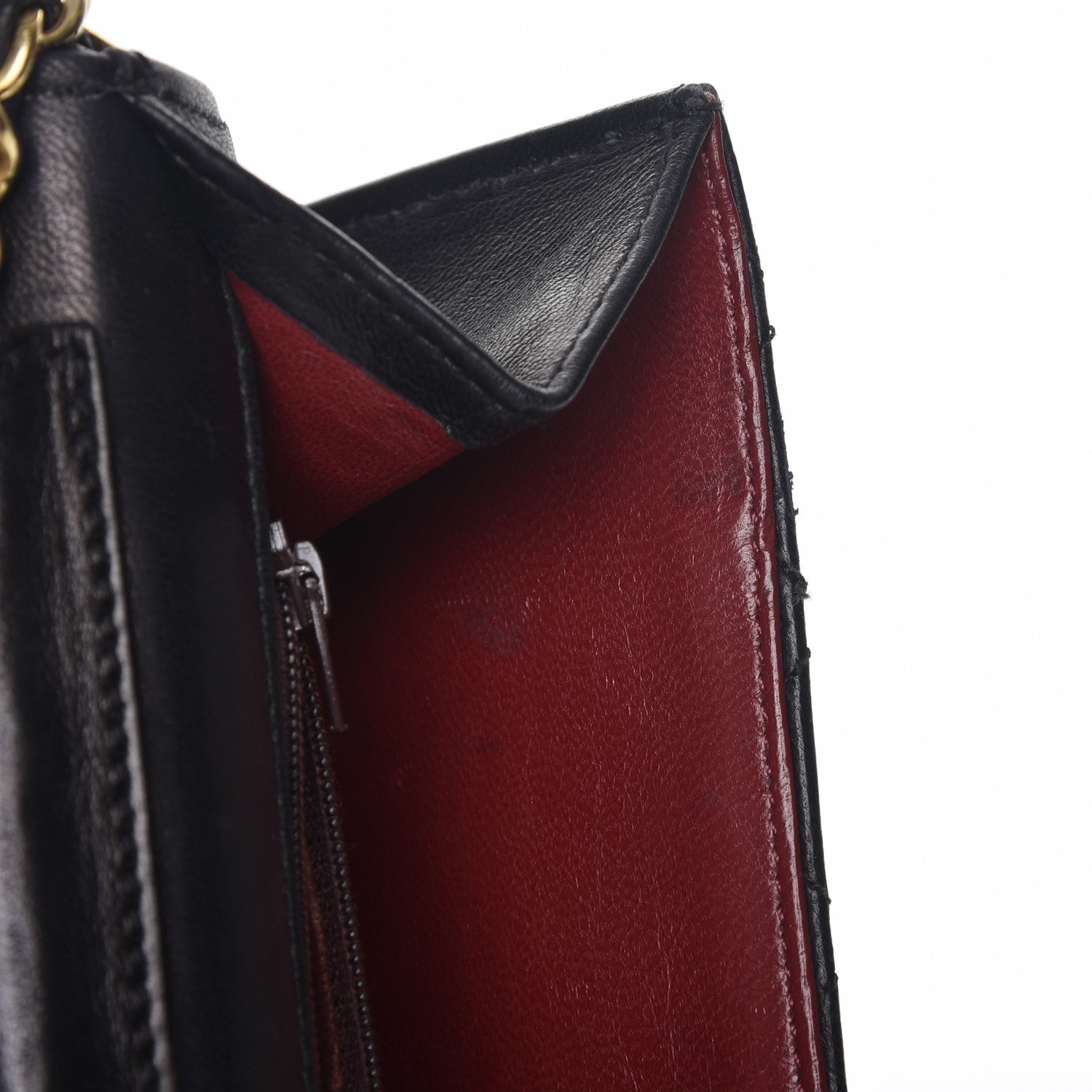 Chanel Lambskin Quilted Runway Flap Bag Black 10 of 15