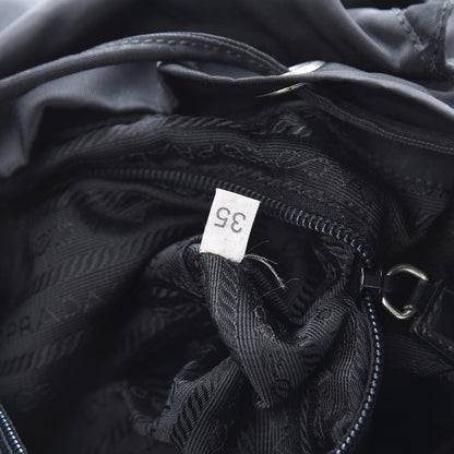 Prada Nylon Vela Large Backpack Black 6 of 14