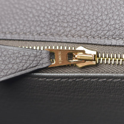 Hermes Togo Kelly Retourne 35 Etain 26 of 40