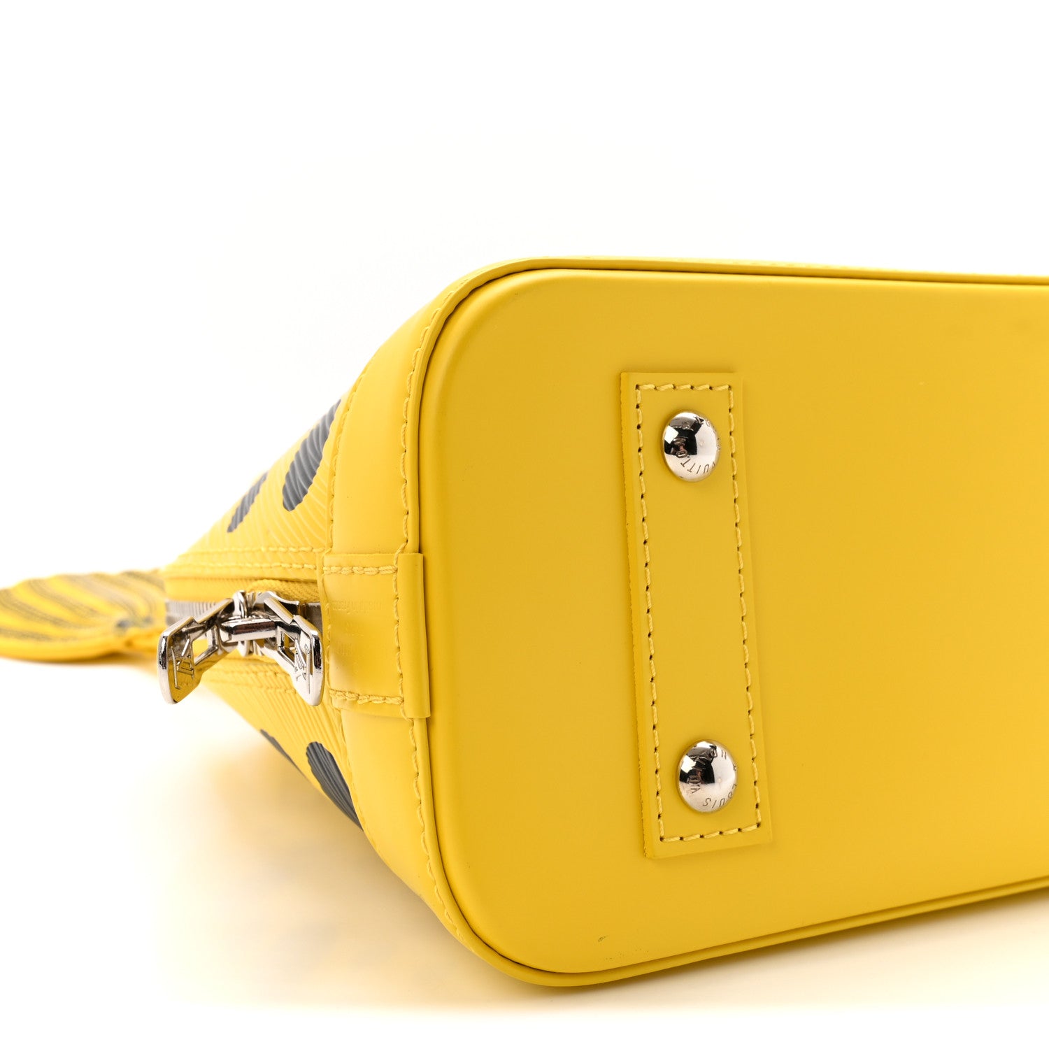 Louis Vuitton LV X YK Epi Alma BB Yellow Black 8 of 10