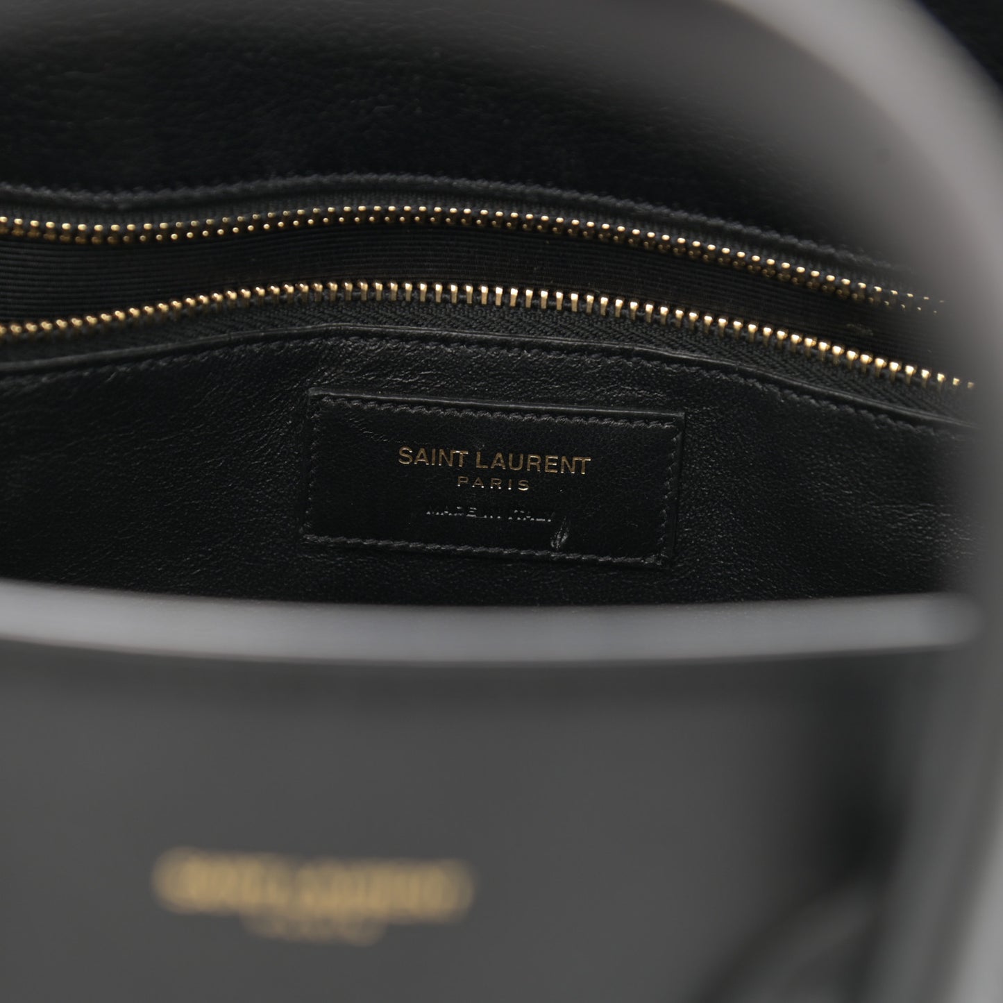 Calfskin Small Sac De Jour Black