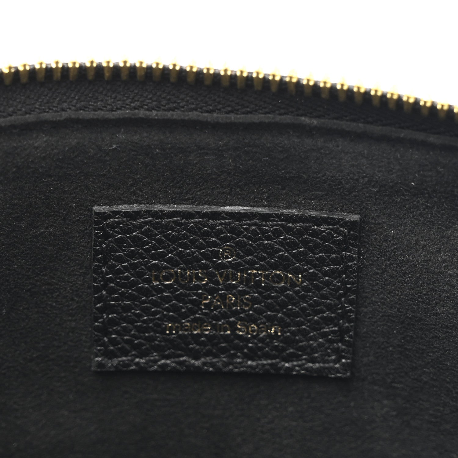 Louis Vuitton Empreinte Monogram Giant Studded Speedy Bandouliere 25 Black 6 of 10