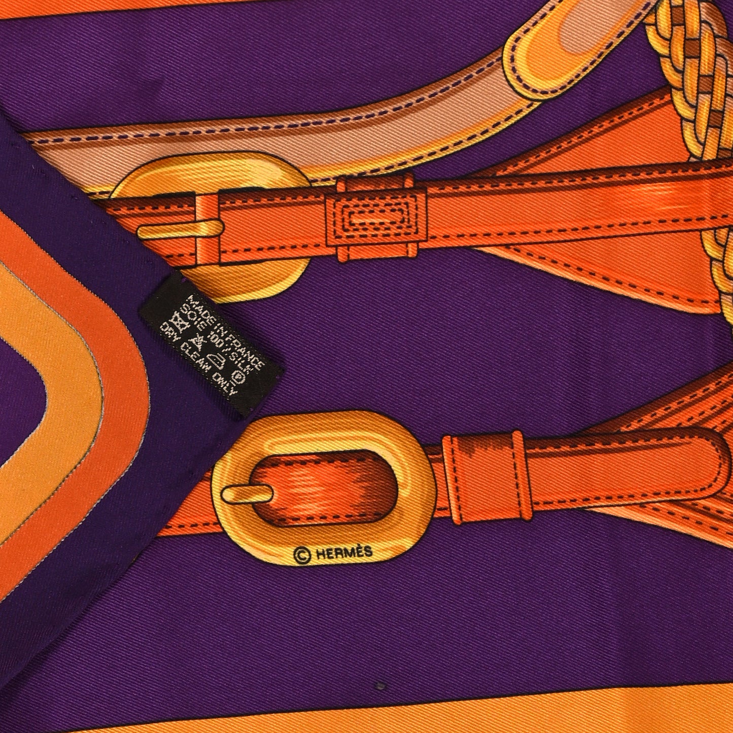 Silk Coaching Scarf 70