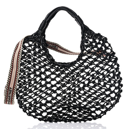 Stella McCartney Alter Nappa Knotted Structure Tote Black 2 of 8