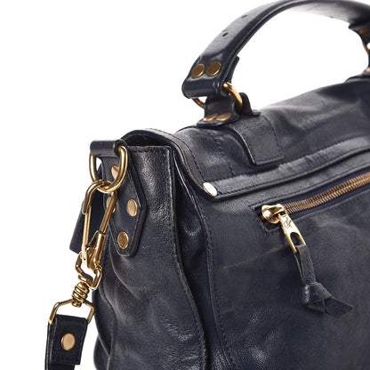 Proenza Schouler Lambskin Medium PS1 Satchel Midnight 19 of 22