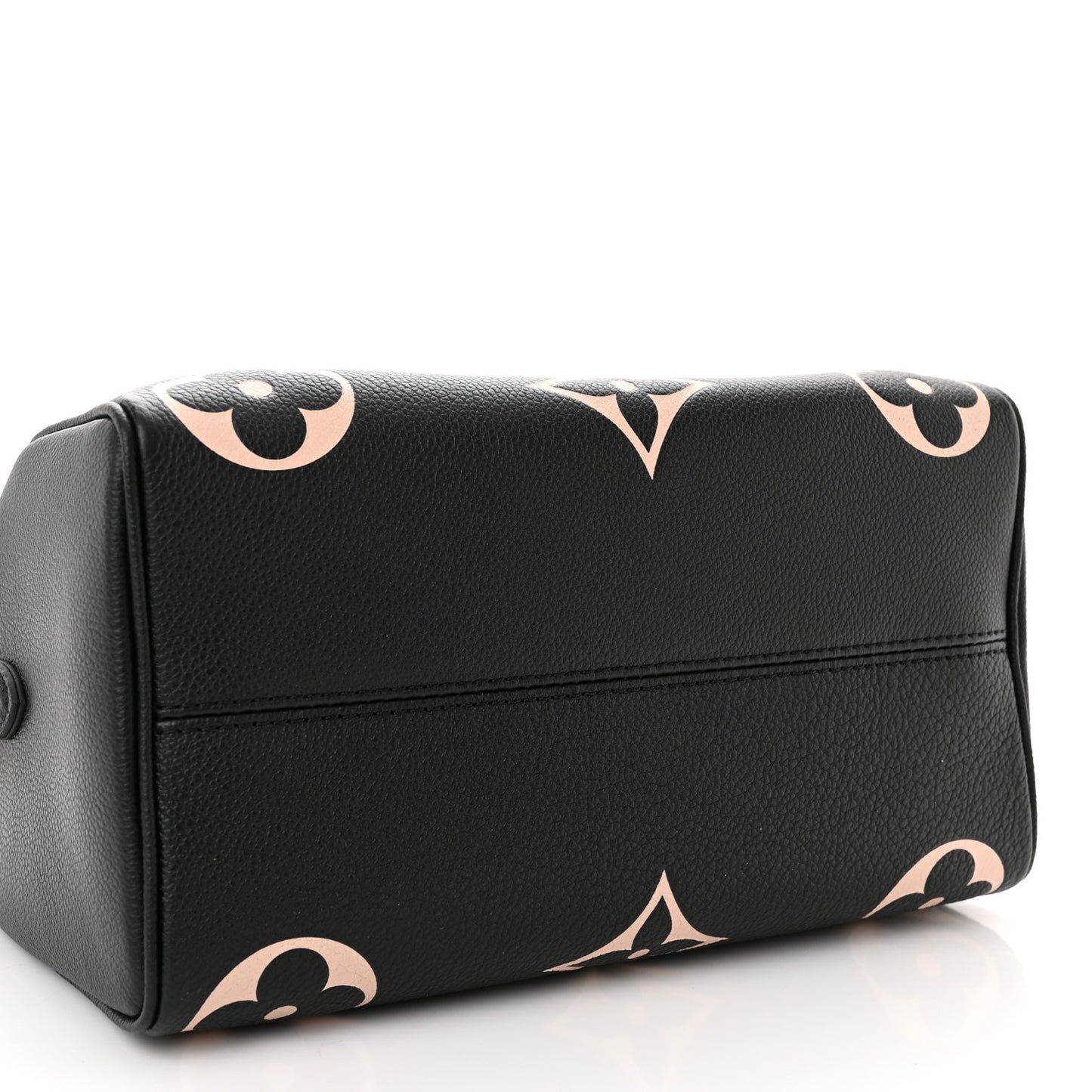 Empreinte Monogram Giant Speedy Bandouliere 25 Black Beige