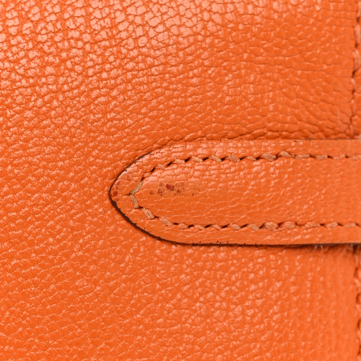 Chevre Mysore Kelly Longue Wallet Orange