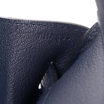 Hermes Togo Birkin 30 Bleu Nuit 6 of 8