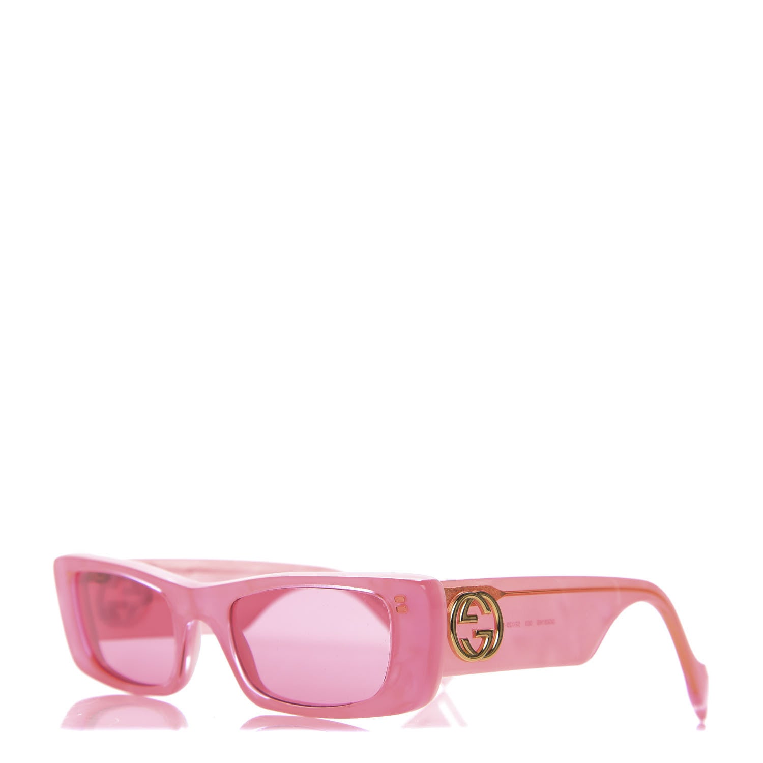 Gucci Acetate Square Sunglasses GG0516S Pink 1 of 8
