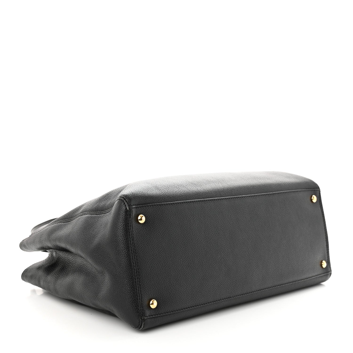 Chanel Calfskin Cerf Executive Shopper Tote Black 4 of 12