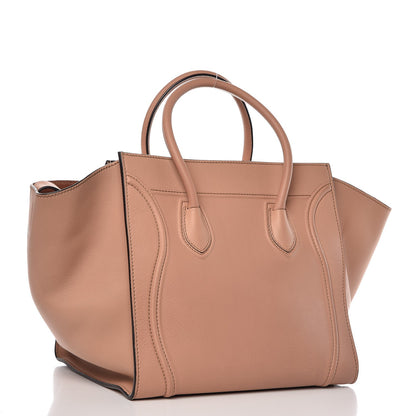 Celine Supple Calfskin Medium Phantom Luggage Flesh 3 of 13