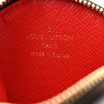 Louis Vuitton Monogram 2020 Christmas Animation Bumper Cars Round Coin Purse Coquelicot 6 of 8