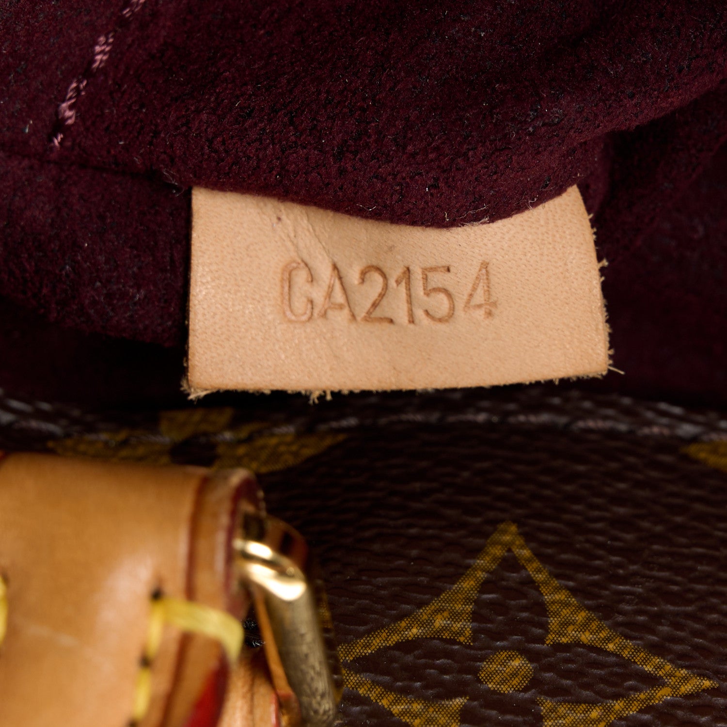 Louis Vuitton Monogram Montaigne BB 7 of 15